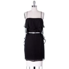 Black Spaghetti Straps Dress