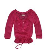 Hollister Red Blouse