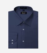 navy blue modern fit cotton shirt-01.jpg