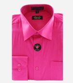 fuchsia pink modern fit cotton shirt-01.jpg