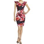 Black Butterfly Sleeves Dress