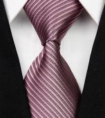 Red & Black Silk Neck tie