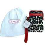 Leopard Print Wristlet