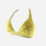 Yellow Polka Dot Swim Separates