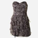 Silver Shimmer Clubwear Dress