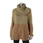 Gold Metallic Knit Sweater