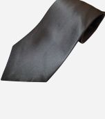 nicole miller Black Skinny Silk Neck Tie -01