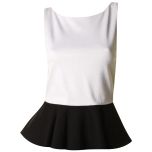 Peplum Knit Casual Top