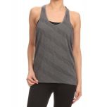 Gray Racerback Tank