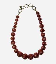 18K Gold Plated Coral Necklace