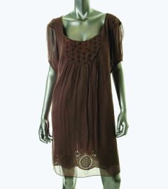 Brown Shift Dress