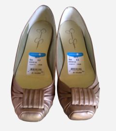 Lilliana Gold Flat Shoes