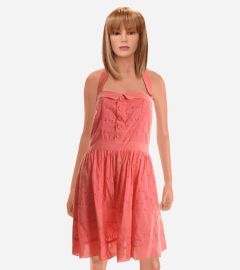 Pink Versatile Dress Eyelet