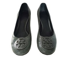 Stingray Textured Block Heel Pumps Shoes