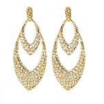 18K Gold plated Chandelier Earrings