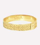 Signature Gold Bangle Bracelet