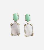 Green Stone Earrings