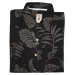 Men's Obsidian Jamaica Jaxx Silk Shirt