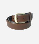 Brown Casual Leather  Belt