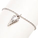 Silver Tone Arrowhead Bracelet