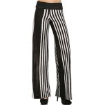 Black & White Stripe Palazzo Pants