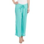 Turquoise Drawstring Pants