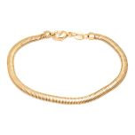 Gold Snake Chain Bracelet