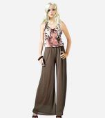 Stretchy Wide Leg Pants