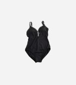 Black One-Piece Bathing Suit